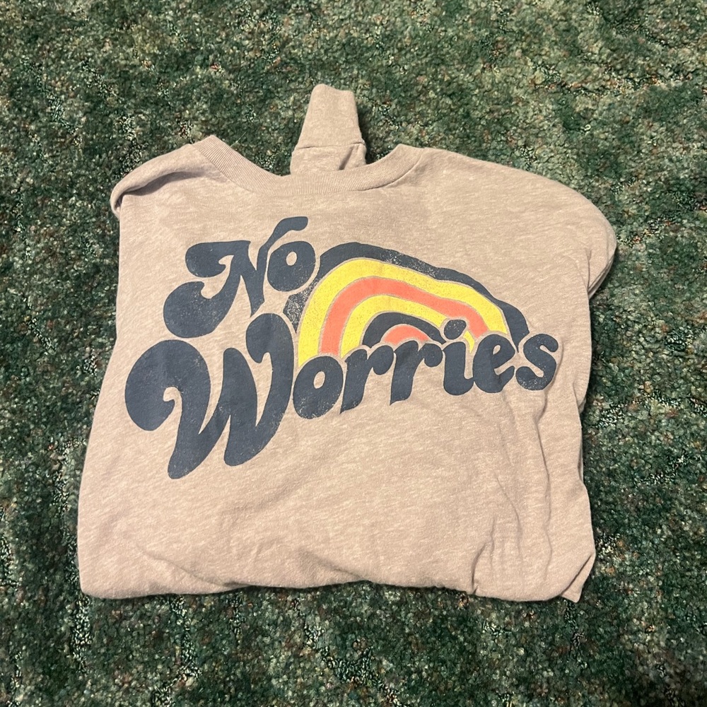 No Worries Long Sleeve Crop Top